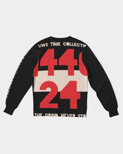 Load image into Gallery viewer, TIME Men&#39;s All-Over Print Classic French Terry Crewneck Pullover (1440/24)