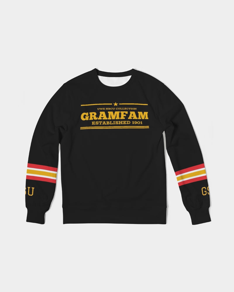 GRAMFAM Men's Classic French Terry Crewneck Pullover