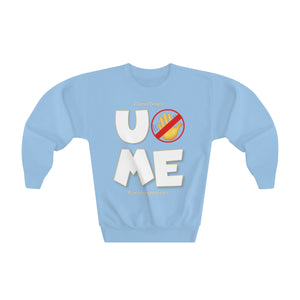 “U Can’t 👀 Me” Youth Crewneck Sweatshirt