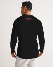 Load image into Gallery viewer, Wealthy Mindset  (Black) Men&#39;s Long Sleeve Sports Jersey