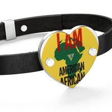 Load image into Gallery viewer, American African Leather Bracelet