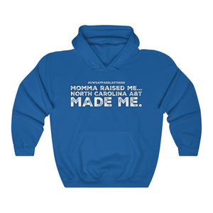 “...North Carolina A&T MADE ME” Unisex Heavy Blend™ Hooded Sweatshirt