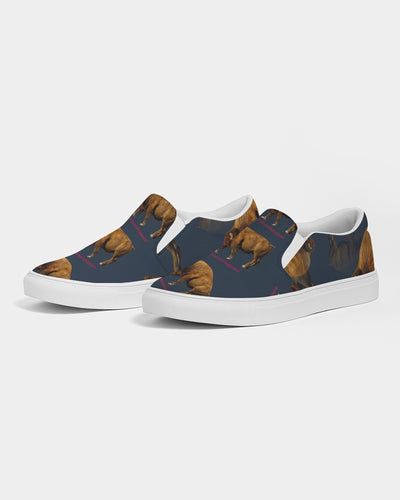 BISON Women's Slip-On Canvas Shoe