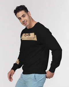68 Men's Classic French Terry Crewneck Pullover