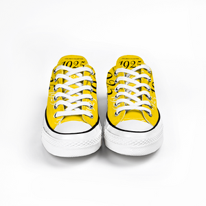 1925 Chucks GOLD Low Top Canvas Shoe (Xavier U.)