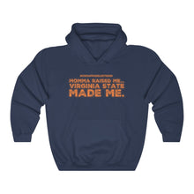 Load image into Gallery viewer, “Virginia State Made Me” Unisex Heavy Blend™ Hooded Sweatshirt (Virginia State)