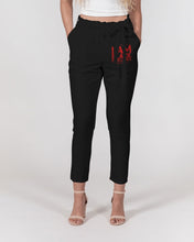 Load image into Gallery viewer, I Am Black Excellence Women&#39;s Belted Tapered Pants