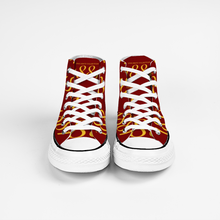 Load image into Gallery viewer, 1881 Chucks Tiger Gold Canvas High Top (Tuskegee)