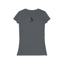 Load image into Gallery viewer, Aiden Romeo Women&#39;s Jersey Short Sleeve V-Neck Tee