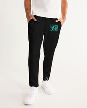 Load image into Gallery viewer, TIME Men&#39;s Joggers (Black/teal)