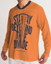 Load image into Gallery viewer, Stay Beyond The Divide Men&#39;s Long Sleeve Sports Jersey