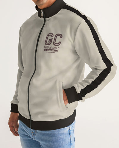 Genius Child Track Jacket Men's Stripe-Sleeve Track Jacket