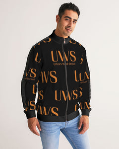 UWS  Men's Stripe-Sleeve Track Jacket