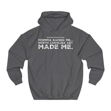 Load image into Gallery viewer, “NC A&amp;T Made Me” Unisex College Hoodie (North Carolina A&amp;T)
