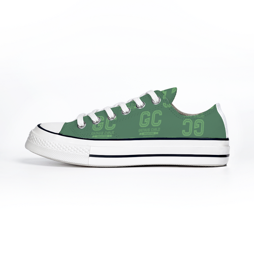 GC CHUCKS Low Top (Genius Child) Green