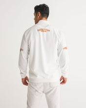 Load image into Gallery viewer, Wealthy Mindset  Men&#39;s Track Jacket (Orange)