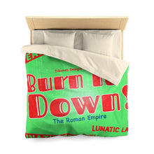Load image into Gallery viewer, “Burn It Down” Microfiber Duvet Cover
