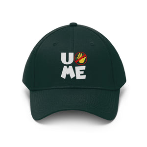 “U Can’t 👀 Me” Unisex Twill Hat