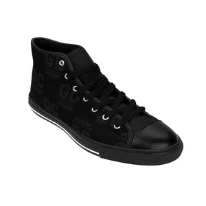 GC Men's High-top Sneakers (Black) (Suggested One size up)