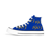 Load image into Gallery viewer, 1903 Chucks Golden Ram Canvas High Top (Albany State)
