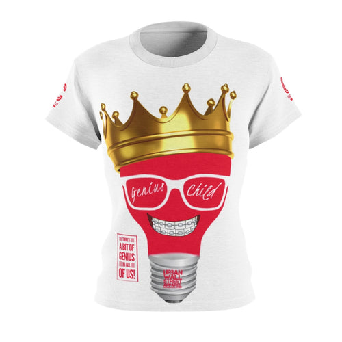 Genius Child LE Women's AOP Cut & Sew Tee