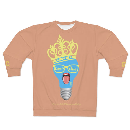 GC LE (Peach) AOP Unisex Sweatshirt