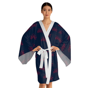 1867 Long Sleeve Kimono Robe w/belt