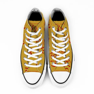 1879 Chucks Hood High Top Canvas Shoes (Hood Theological Seminary)