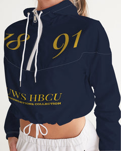 1891  Women's Cropped Windbreaker (Aggie)