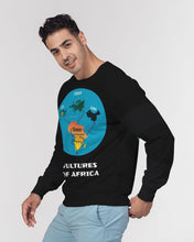 Load image into Gallery viewer, Vultures of Africa Men&#39;s Classic French Terry Crewneck Pullover