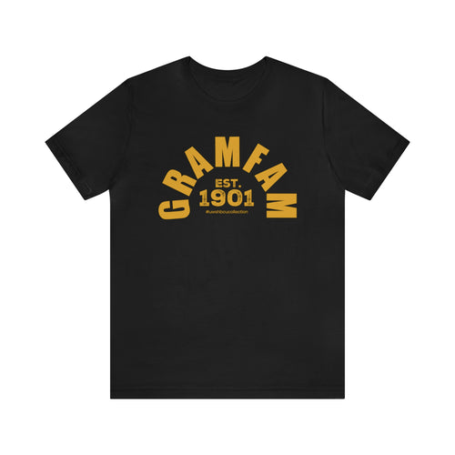 GRAMFAM Jersey Short Sleeve Tee (Grambling)