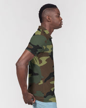 Load image into Gallery viewer, UWS CAMO  Men&#39;s Slim Fit Short Sleeve Polo