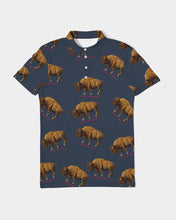 Load image into Gallery viewer, BISON Men&#39;s Slim Fit Short Sleeve Polo