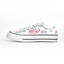 Load image into Gallery viewer, 1950 Chucks Devil Low Top Canvas Shoes (Mississippi Valley)
