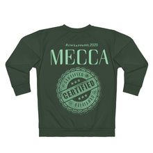 Load image into Gallery viewer, “MECCA CERTIFIED” AOP Unisex Sweatshirt