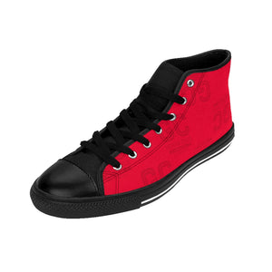 GC Men's High-top Sneakers (Red) (Suggested One size up)