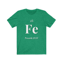 Load image into Gallery viewer, 26 “Fe” Unisex Jersey Short Sleeve Tee