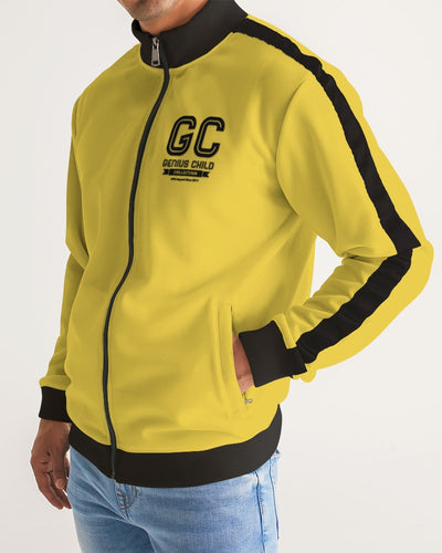 Genius Child  Men's Stripe-Sleeve Track Jacket
