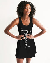 Load image into Gallery viewer, &quot;Blessed&quot; Women&#39;s Racerback Dress (Black)