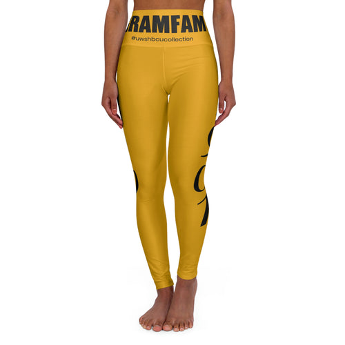 GRAMFAM • 1901 High Waisted Yoga Leggings (Grambling)