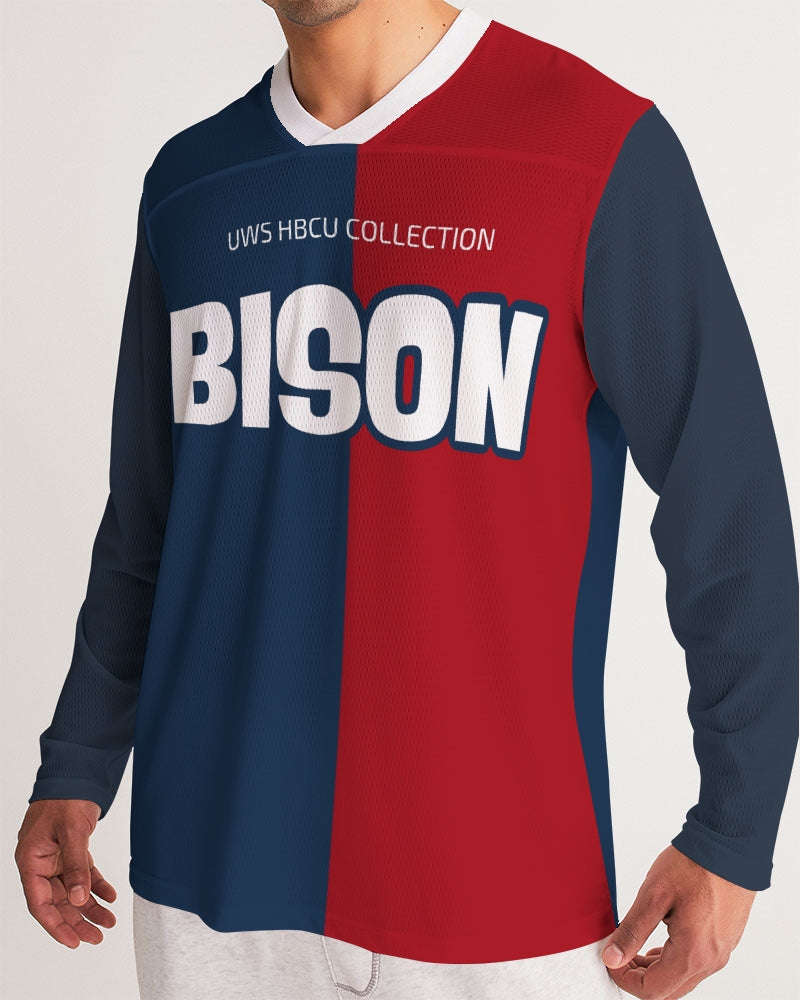 BISON Men's Long Sleeve Sports Jersey