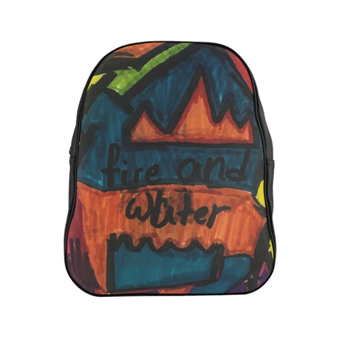 Fire & Water School Backpack