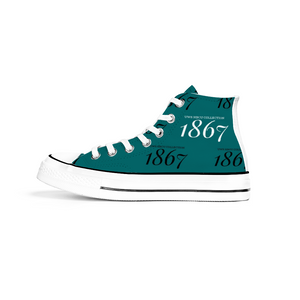 1867 CHUCKS COUGARS Hi Top (Chicago State University)