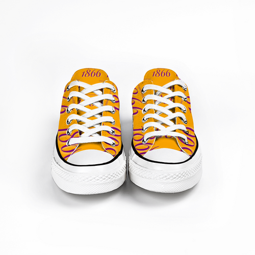 1866 Chucks Tigers Canvas Low Top (Edward Waters College)