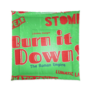 “Burn It Down” Comforter