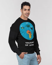 Load image into Gallery viewer, Vultures of Africa Men&#39;s Classic French Terry Crewneck Pullover