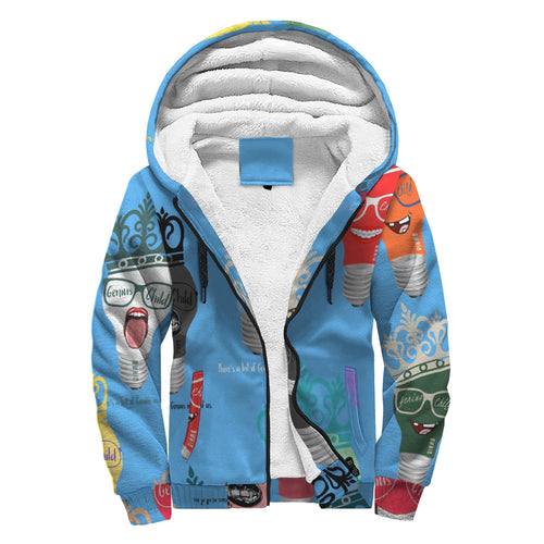 Genius Child AOP Sherpa Hoodie