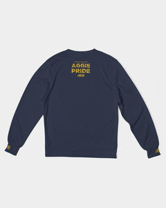 AGGIE PRIDE Men's Classic French Terry Crewneck Pullover (NC A&T)