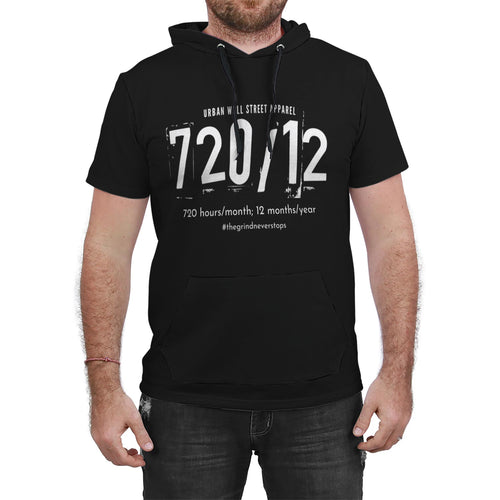 720/12 CUSTOM AOP SS Hooded Tee