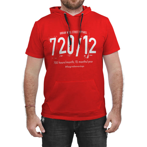 720/12 CUSTOM AOP Hooded TEE